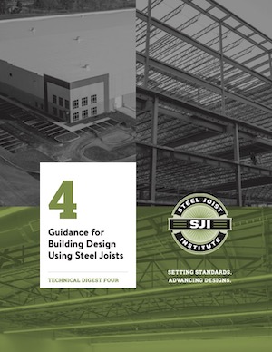 Technical Digest 4 Guidance for Building Design Using Steel Joists