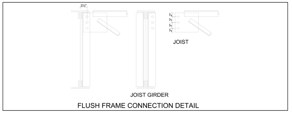 Flush Frame Connection Detail