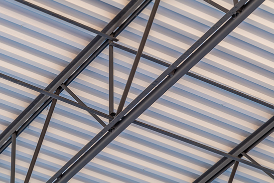 steel joist and steel deck