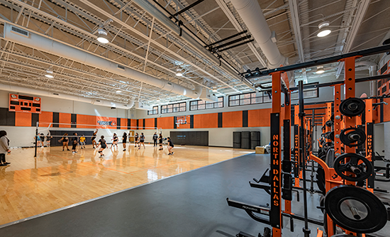 Gymnasium - storm shelter