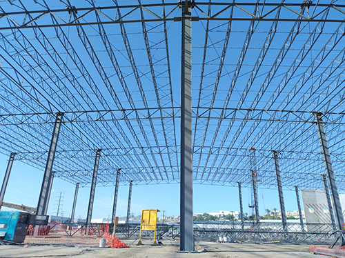 Steel joist construction
