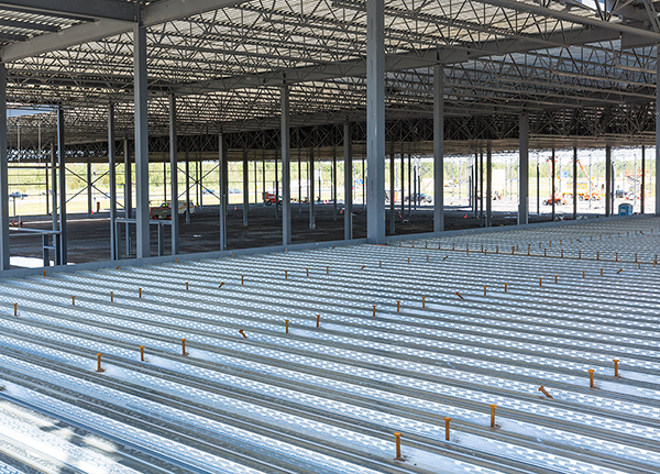 Composite steel deck