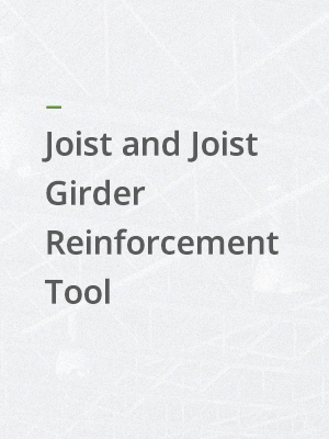 SJI_DesignTools_JoistReinforcemntTool