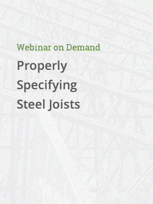 SJI_Webinar_WoD-Properly_Specifying_Steel_Joists